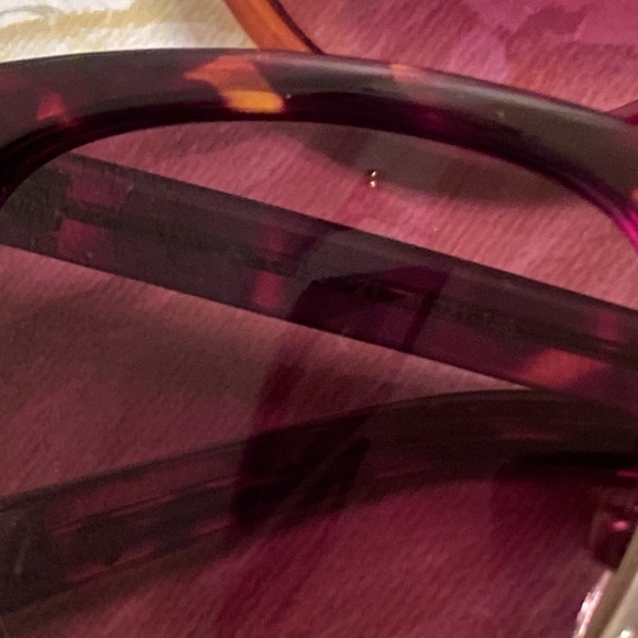 Cole Haan Tortoise shell Wayfarer Sunglasses - Picture 2 of 12